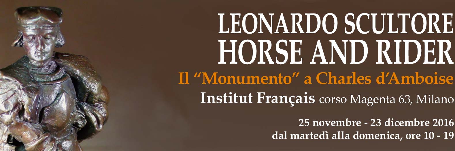 Leonardo scultore, a GF la gestione dei social